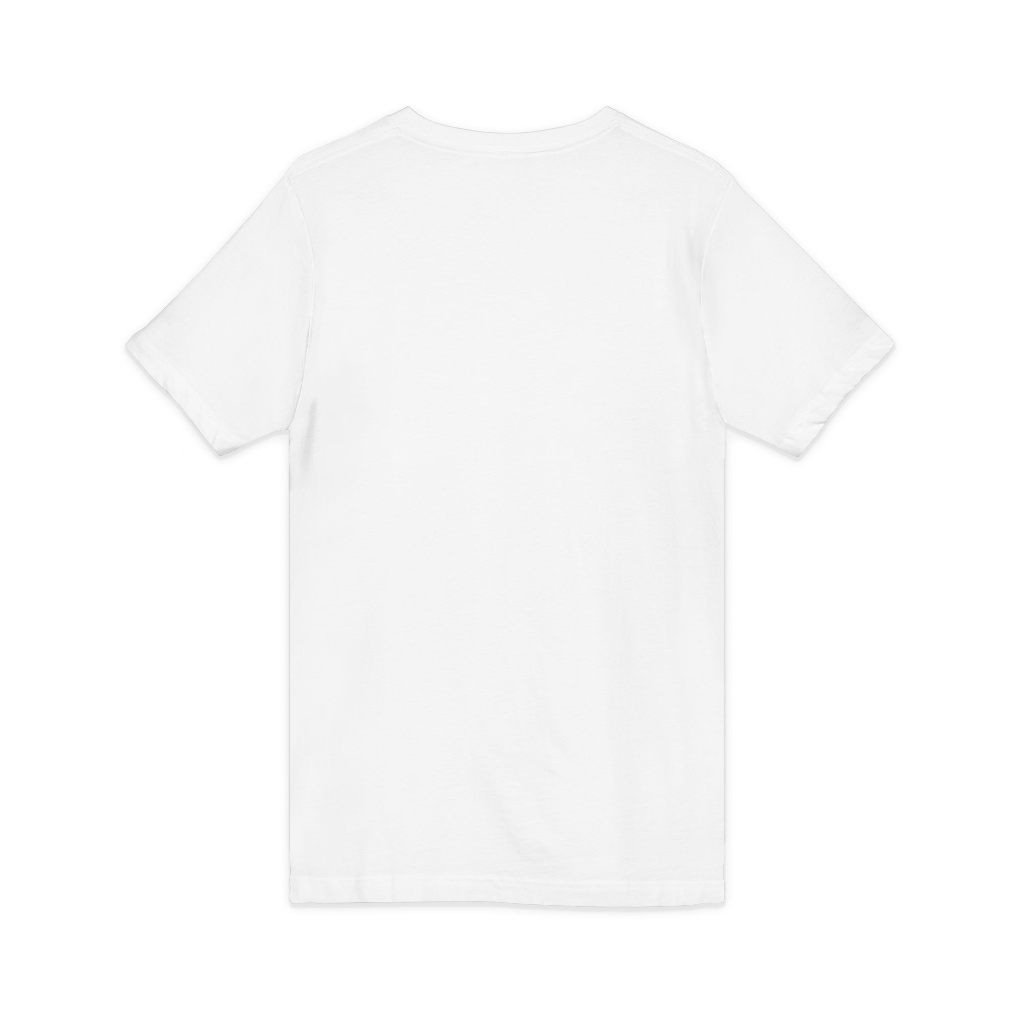 Unisex Jersey Short Sleeve V-Neck Tee - Image 4